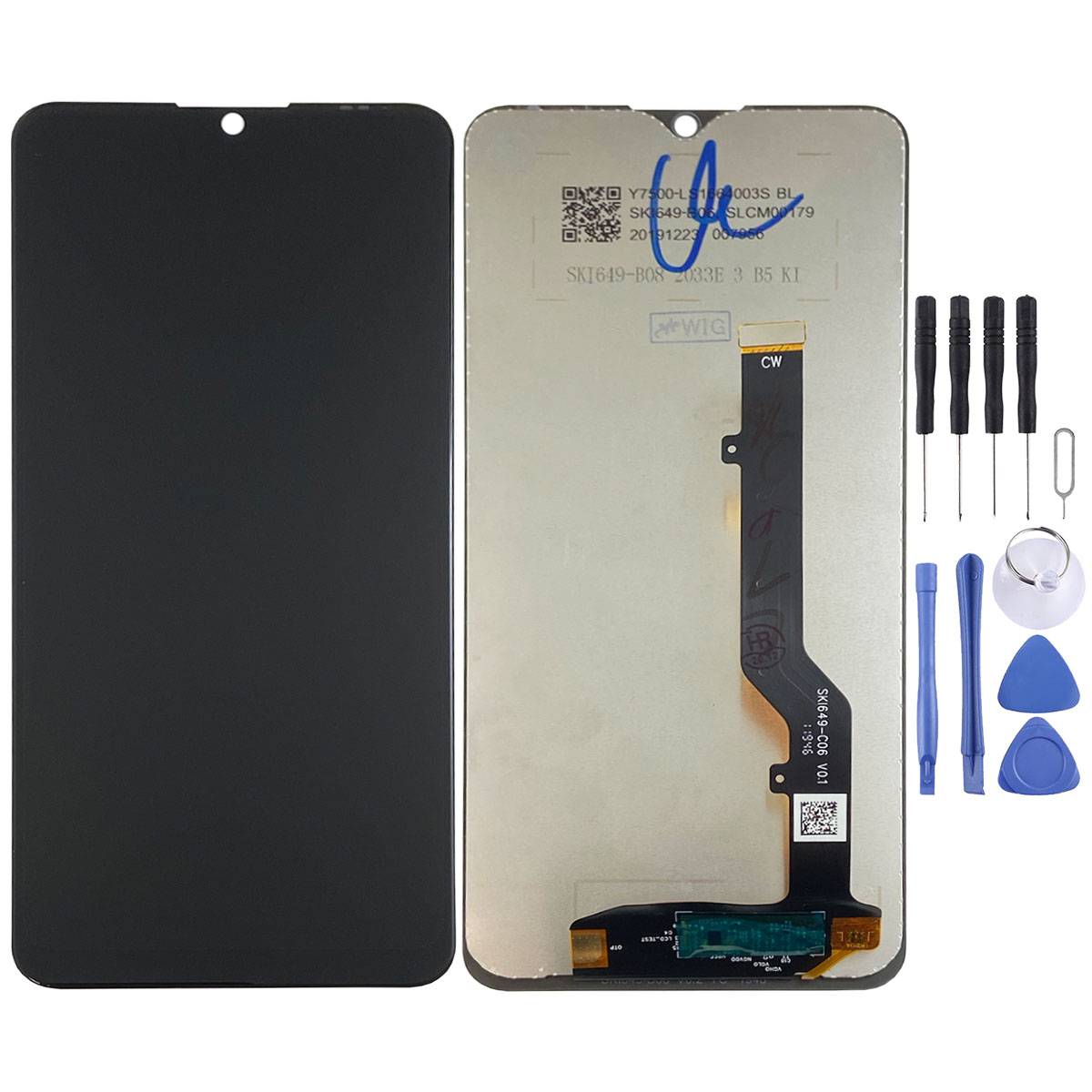 Für ZTE Blade 10 Smart / Blade 20 Display Full LCD Einheit Touch Ersatzteil Reparatur Schwarz Neu