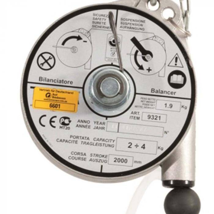 Balancer - für Blindniet-Setzgerät - für TAUREX 1 bis 4 oder TAURUS® 1 bis 4 Axial - Preis per Stück