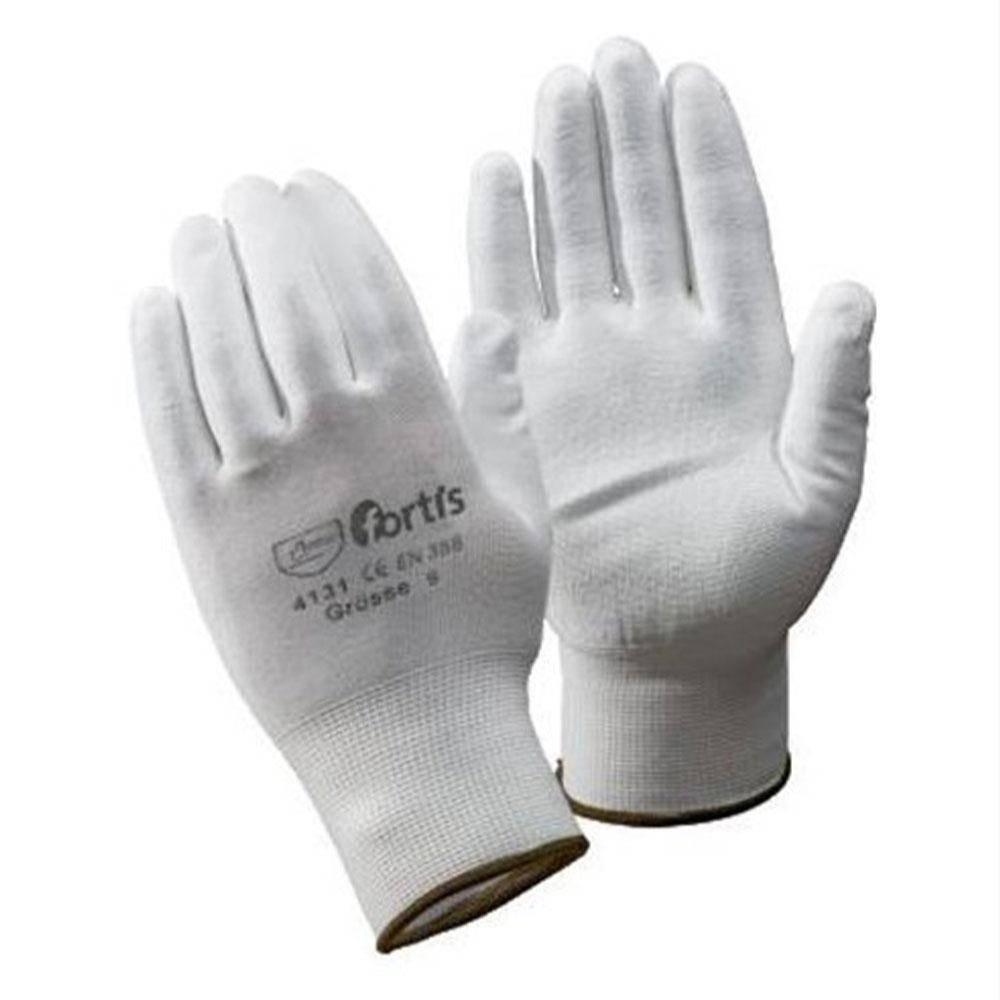 Strickhandschuh "FITTER" - Kat. 2 - weiß - Größe 8 - Preis per Paar
