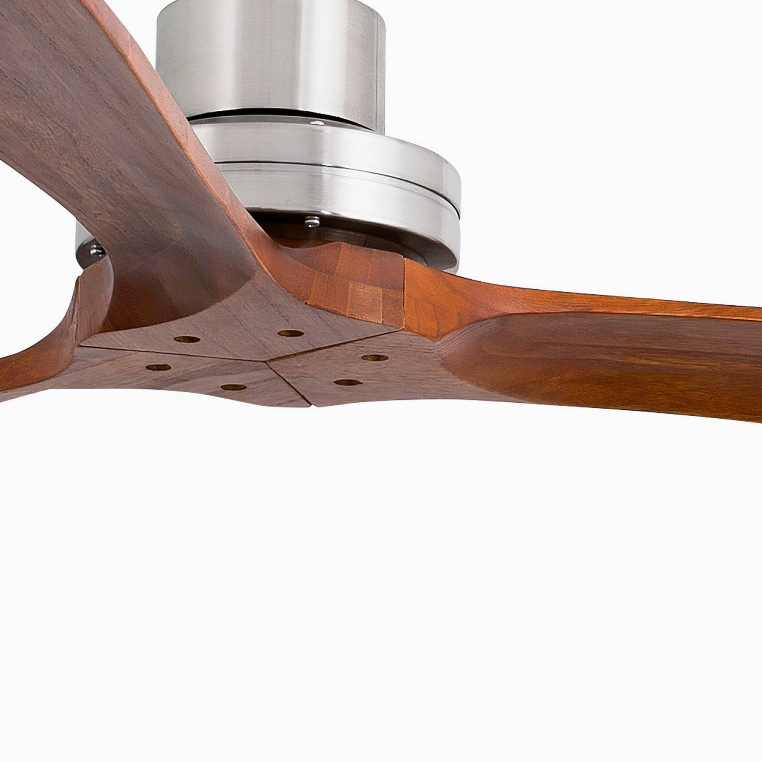 DC Deckenventilator Lantau XL Nickel Walnuss