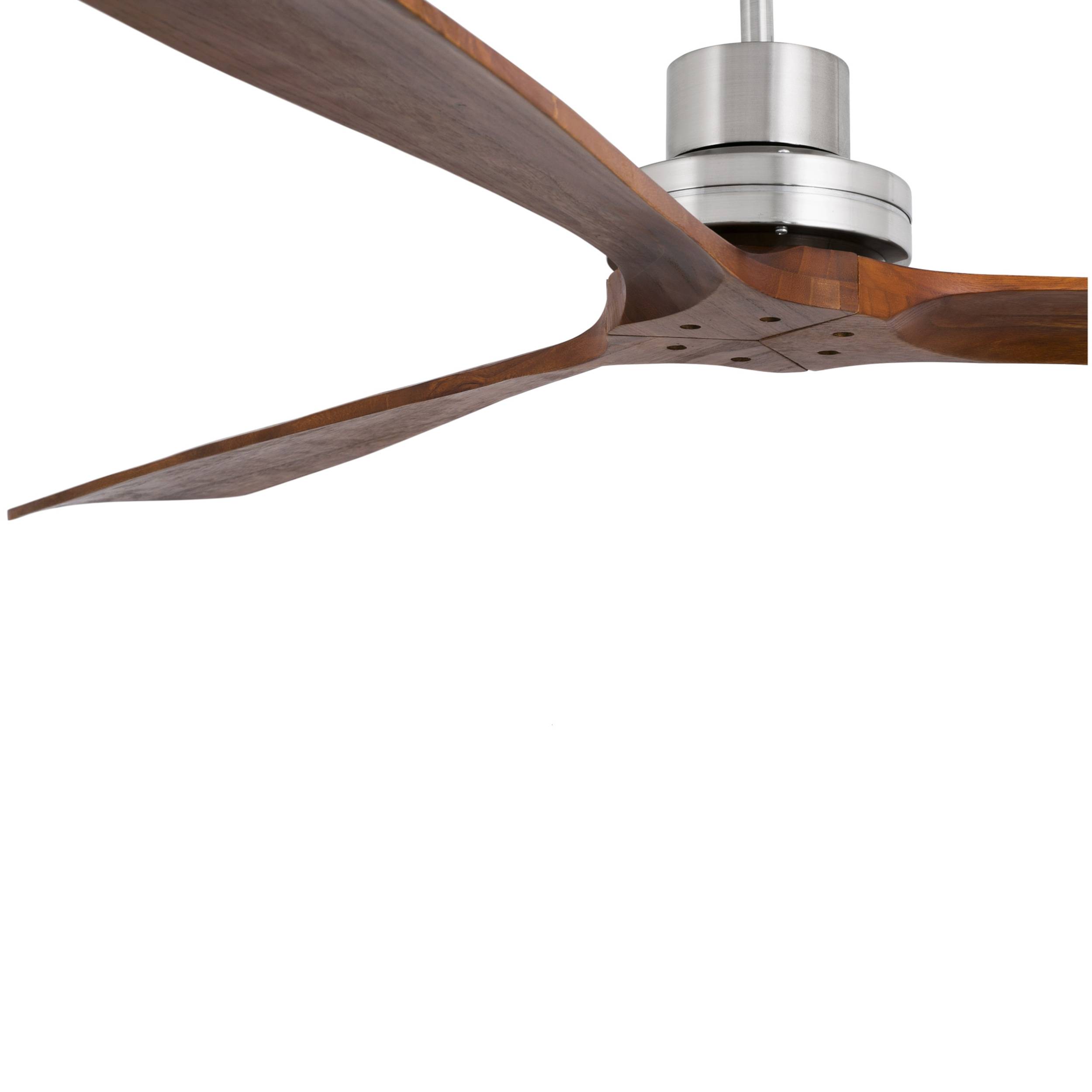 DC Deckenventilator Lantau XL Nickel Walnuss