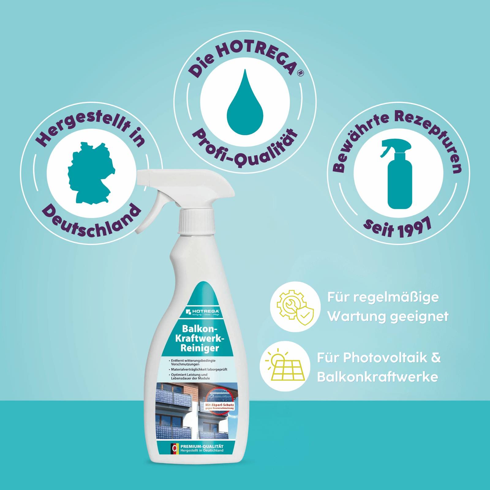 HOTREGA Balkonkraftwerk Reiniger 500 ml