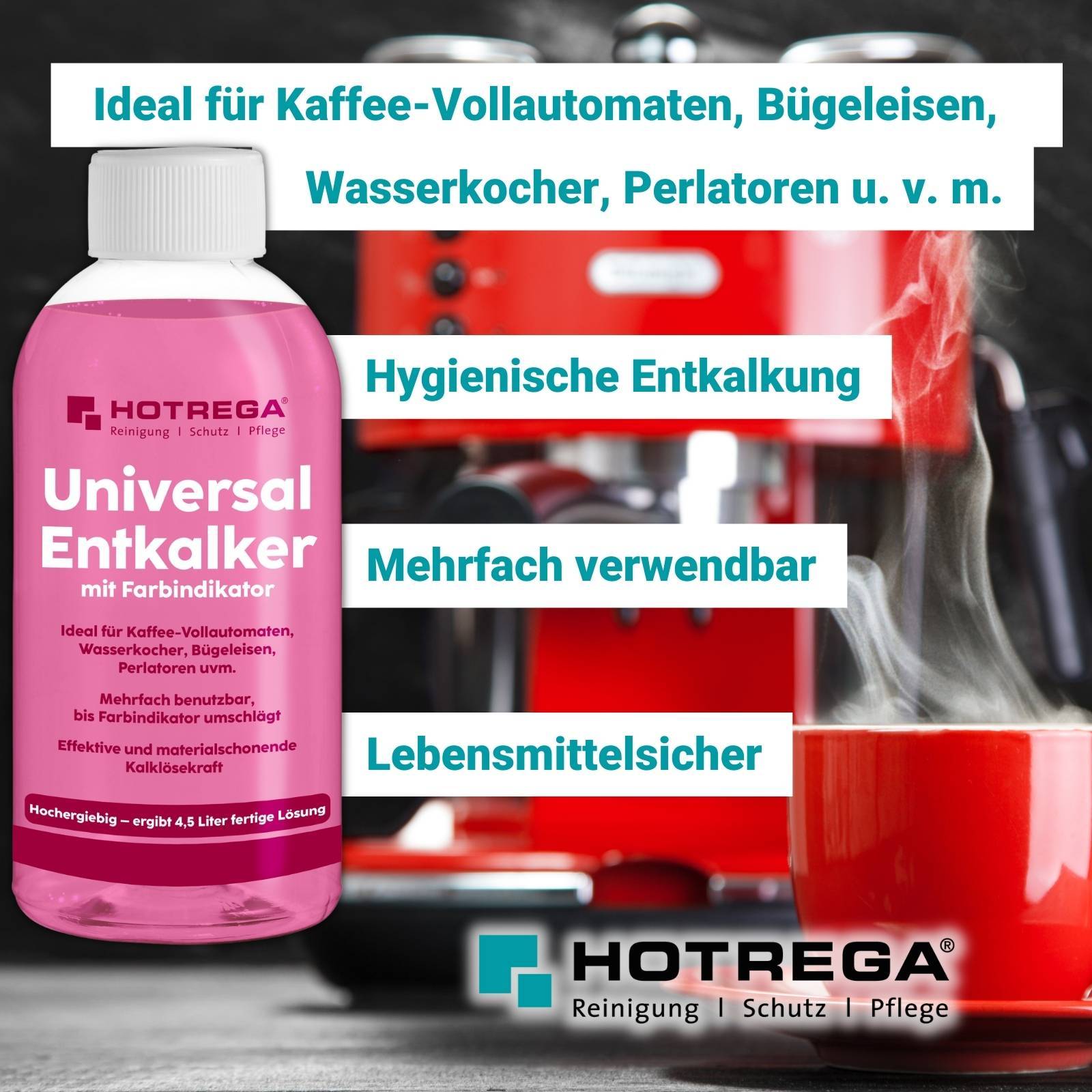 HOTREGA Universal-Entkalker Konzentrat 500 ml