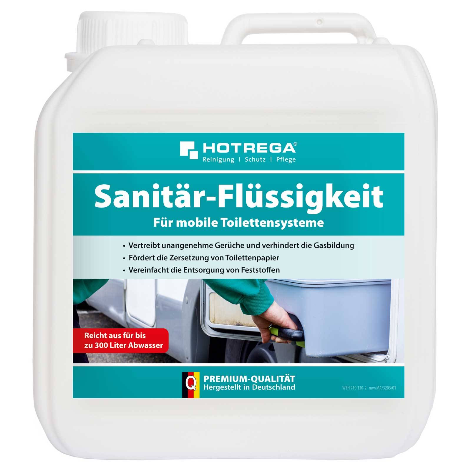 HOTREGA Sanitärflüssigkeit für Campingtoiletten 2 Liter
