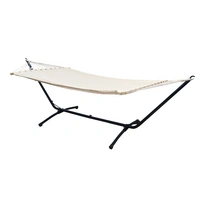 Outdoor Hängematte mit Gestell - 310cm Hängemattengestell 200x120 Stabhängematte Outdoor Hängematte mit Gestell - 310cm Hängemattengestell 200x120 Stabhängematte