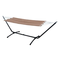 Outdoor Hängematte mit Gestell - 310cm Hängemattengestell 190x80 Stabhängematte Outdoor Hängematte mit Gestell - 310cm Hängemattengestell 190x80 Stabhängematte