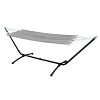 Outdoor Hängematte mit Gestell - 310cm Hängemattengestell 190x80 Stabhängematte Outdoor Hängematte mit Gestell - 310cm Hängemattengestell 190x80 Stabhängematte