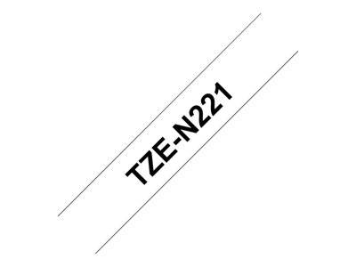 Beschrifte das Band mit dem diagonal in fetten schwarzen Buchstaben gedruckten Text 'TZE-N221'.
