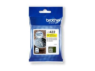 BROTHER LC422Y Ink For BH19M/B Drucken, Scannen & Verbrauchsmaterial Verbrauchsmaterialien - Tinte &
