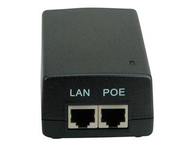 VALUE Gigabit PoE+ Injektor 30W Videoüberwachung Überwachungskameras Zubehör für