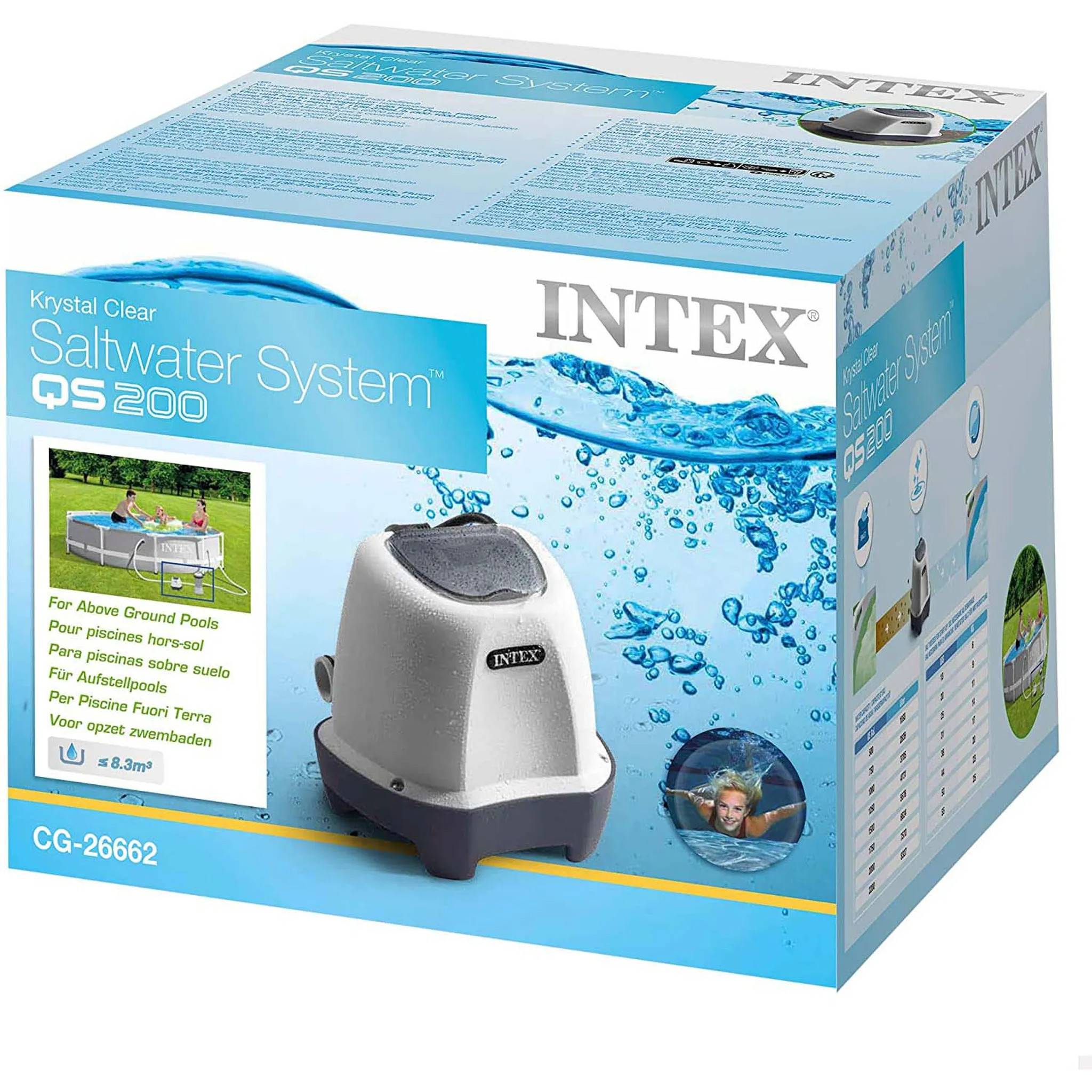 INTEX 26662GS - Krystal Clear Salzwassersystem QS200