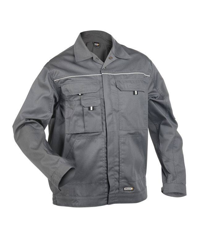 Arbeitsjacke, ZEMENTGRAU, Gr. 4XL
