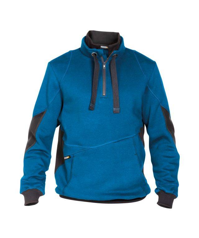 Sweatshirt, AZURBLAU/ANTHRAZITGRAU, Gr. 4XL