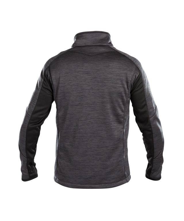 Midlayer-Jacke, ANTHRAZITGRAU/SCHWARZ, Gr. 4XL