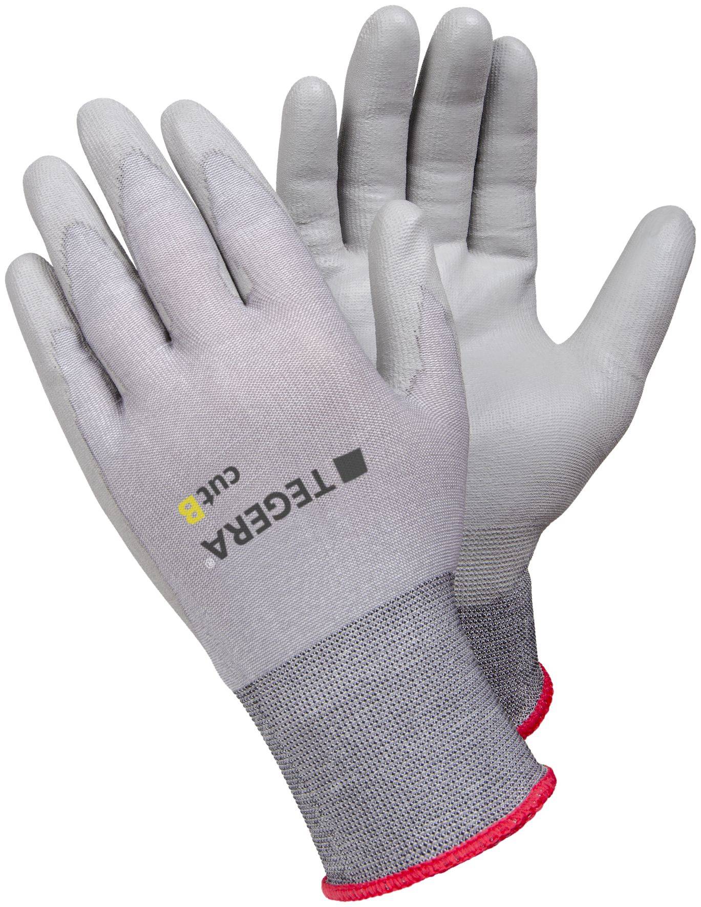 Schnittschutzhandschuhe TEGERA 909, Kat. II, grau, Gr. 10