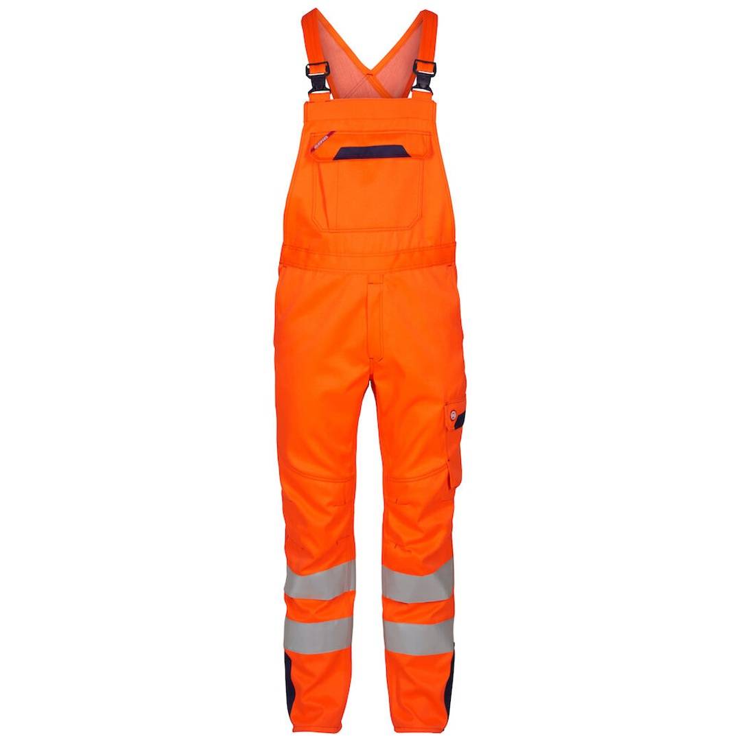 ENGEL Safety+ Multinorm Inherent Latzhose 3285-830 Gr. 44 orange/marine