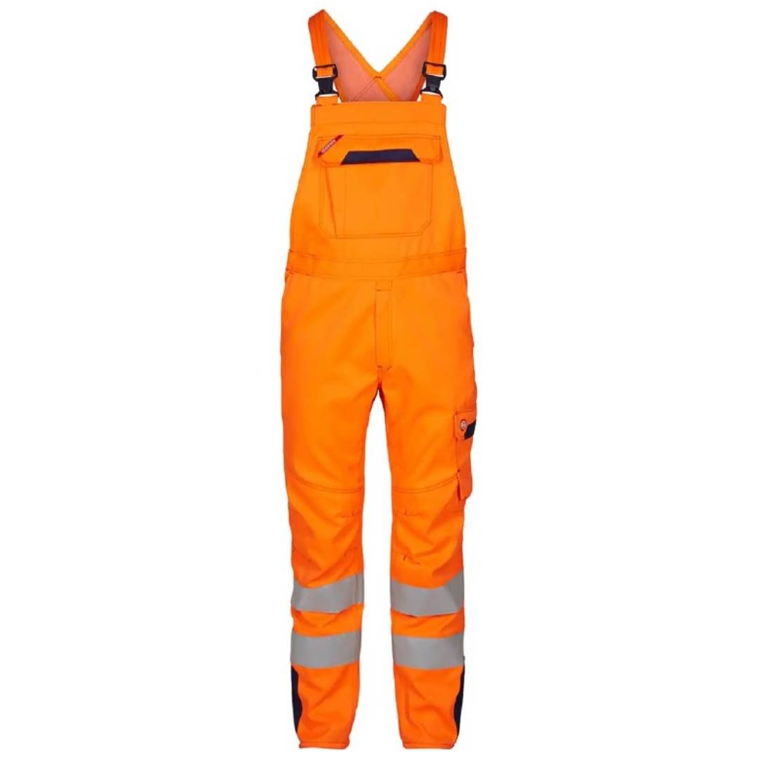 ENGEL Safety+ Multinorm Inherent Latzhose 3285-830 Gr. 54 orange/marine