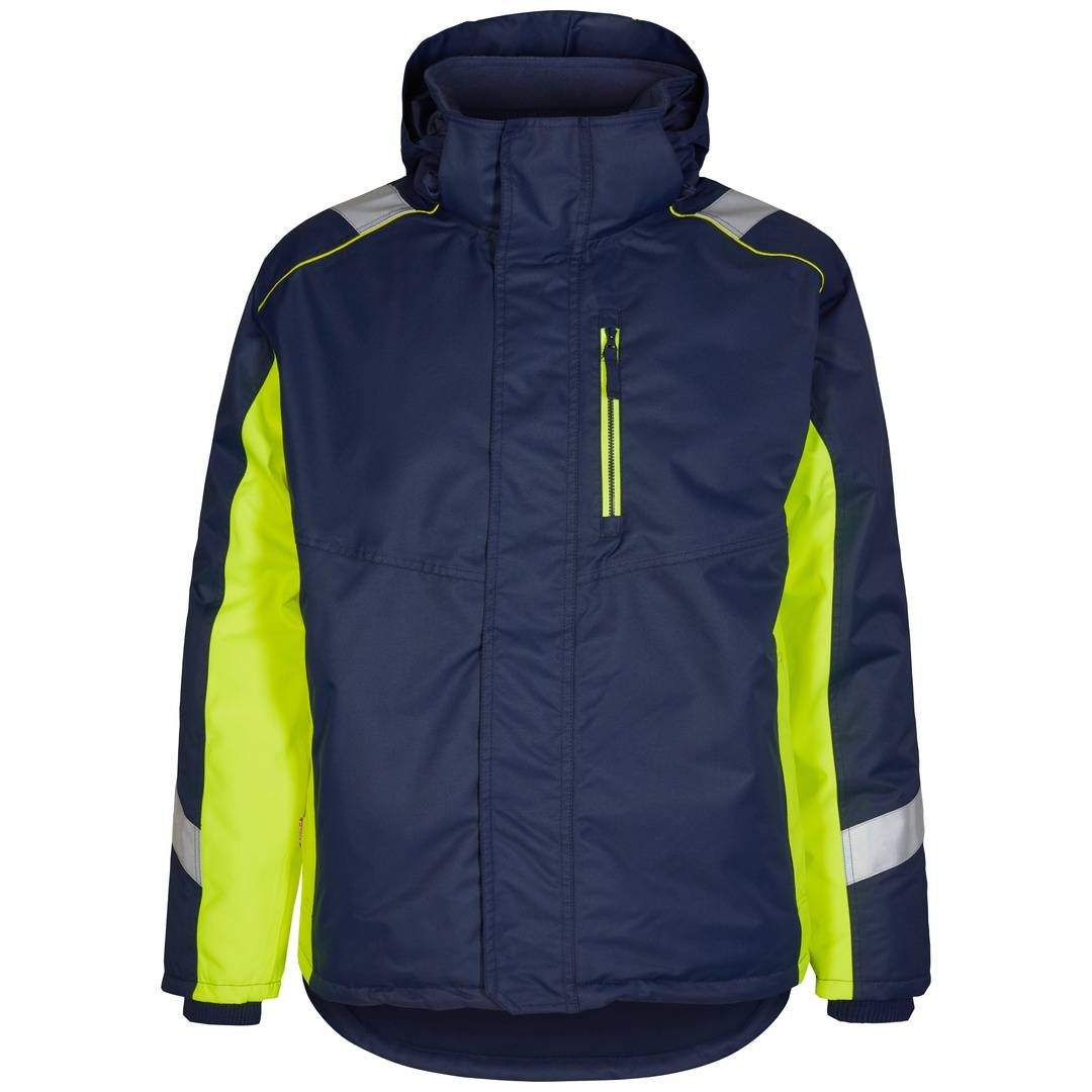 ENGEL Cargo Winterjacke 1871-354 Gr. M Blue Ink/Gelb