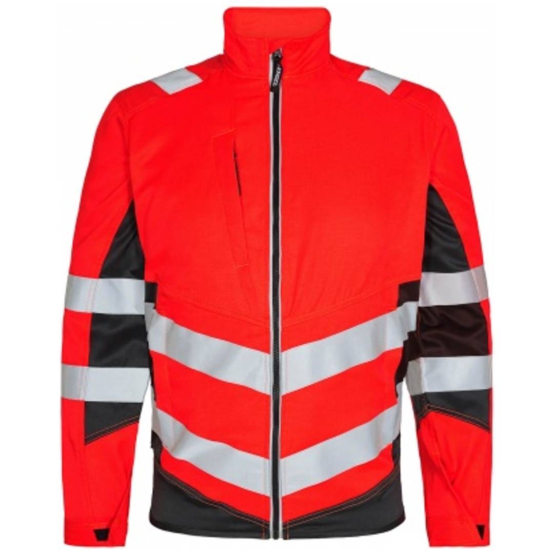 ENGEL Warnschutzjacke Safety Light 1545-319-4720 Gr. M rot/schwarz