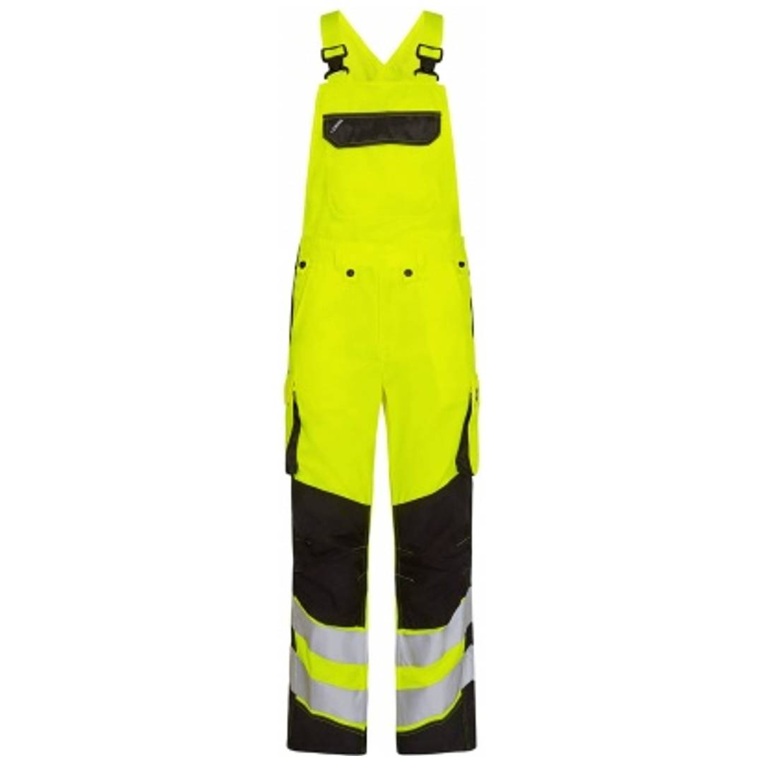 ENGEL Warnschutz Latzhose Safety Light 3545-319-3820 Gr. 33 gelb/schwarz