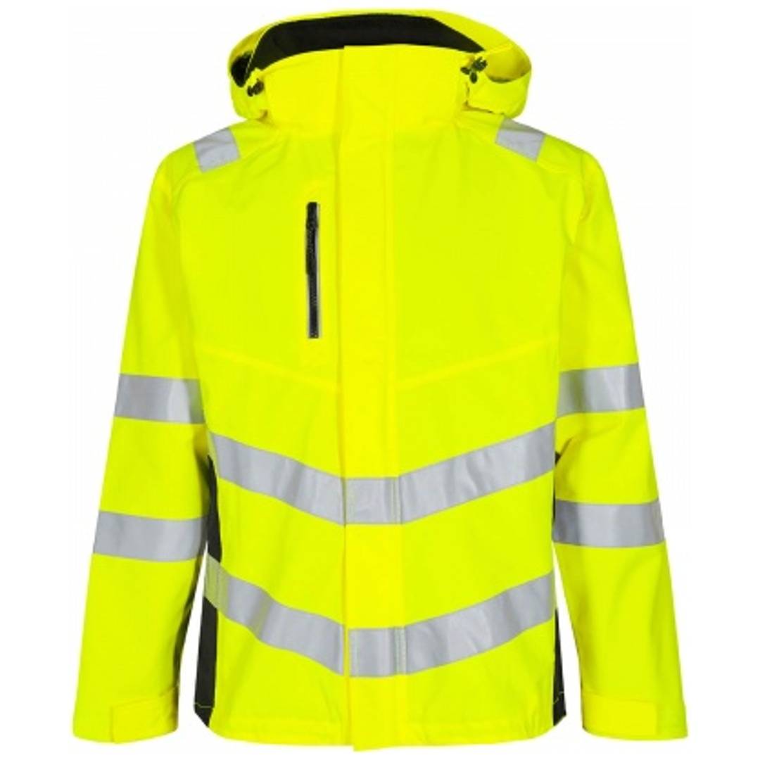 ENGEL Warnschutz Shell Jacke Safety 1146-930-3820 Gr. L gelb/schwarz