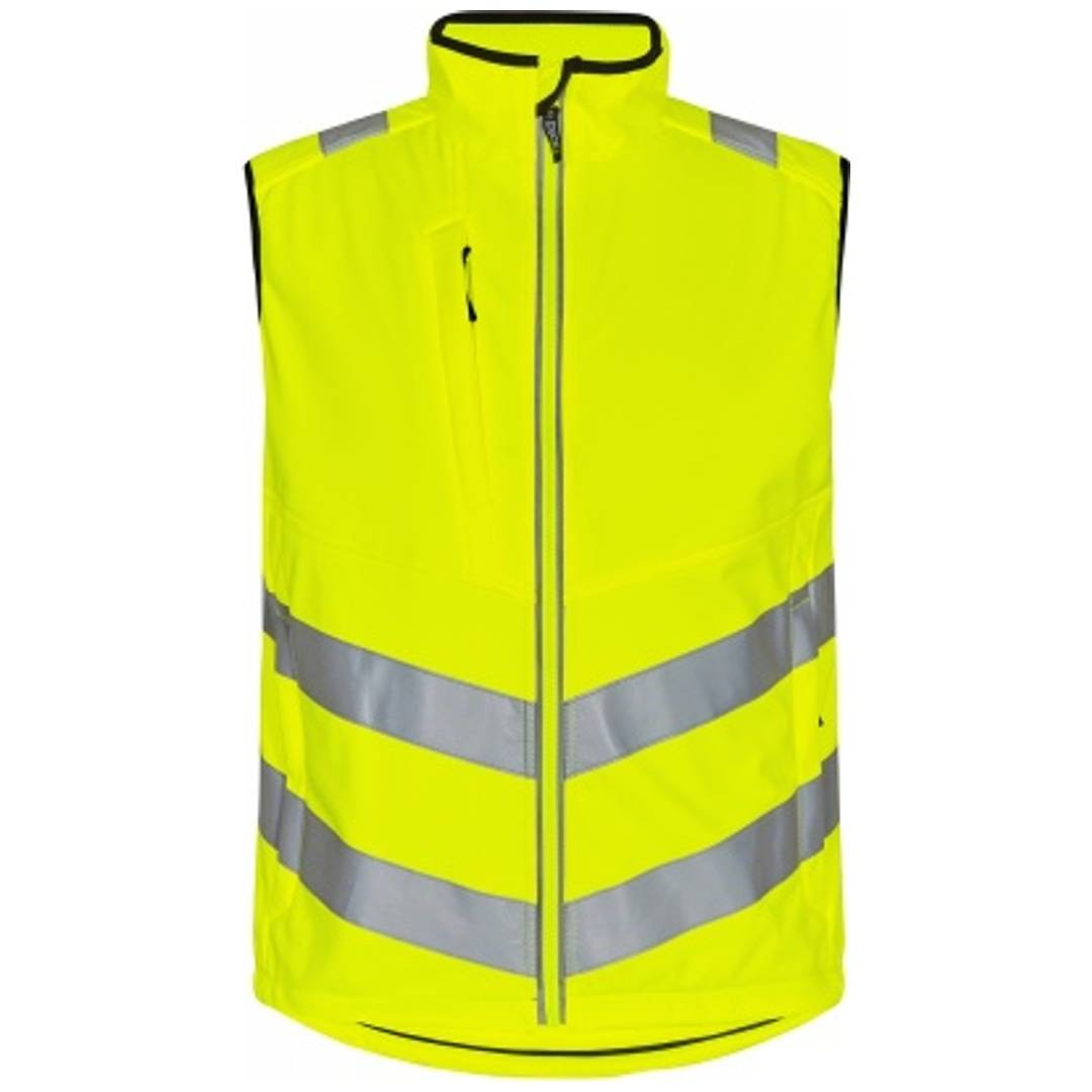 ENGEL Warnschutz Softshell Weste Safety 5156-237 Gr. 6XL gelb