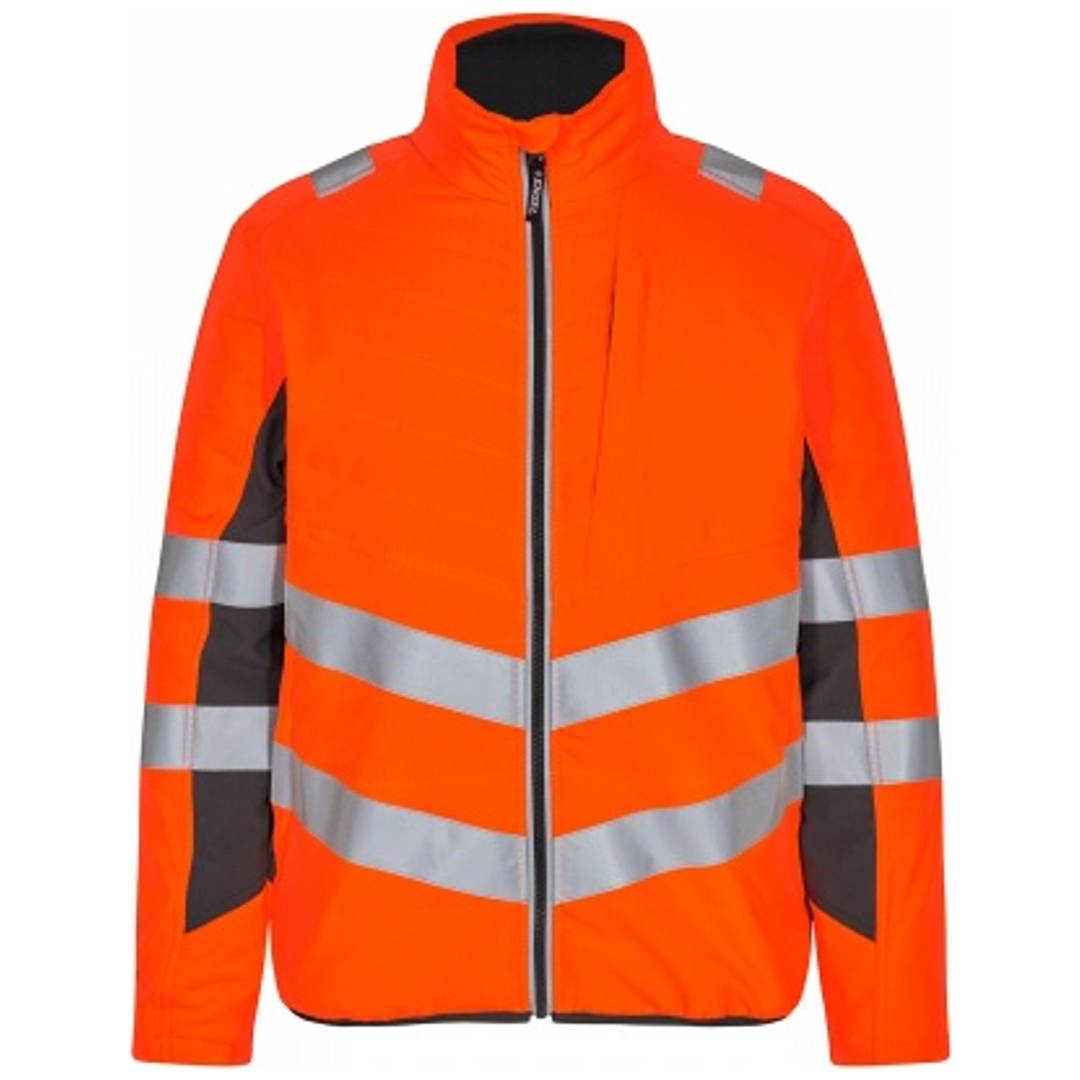 ENGEL Warnschutz Stepp-Innenjacke Safety 1159-158-1079 Gr. 3XL orange/anthrazit grau
