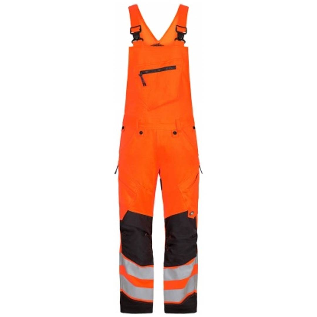ENGEL Warnschutz Latzhose Safety Herren 3544-314 Gr. 24 orange/anthrazit grau