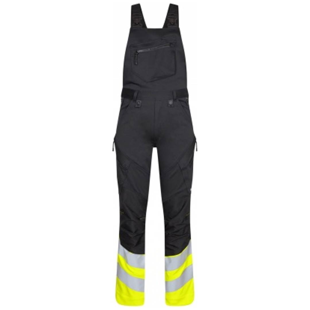 ENGEL Warnschutz Latzhose Safety 3546-314-2038 Gr. 42 schwarz/gelb