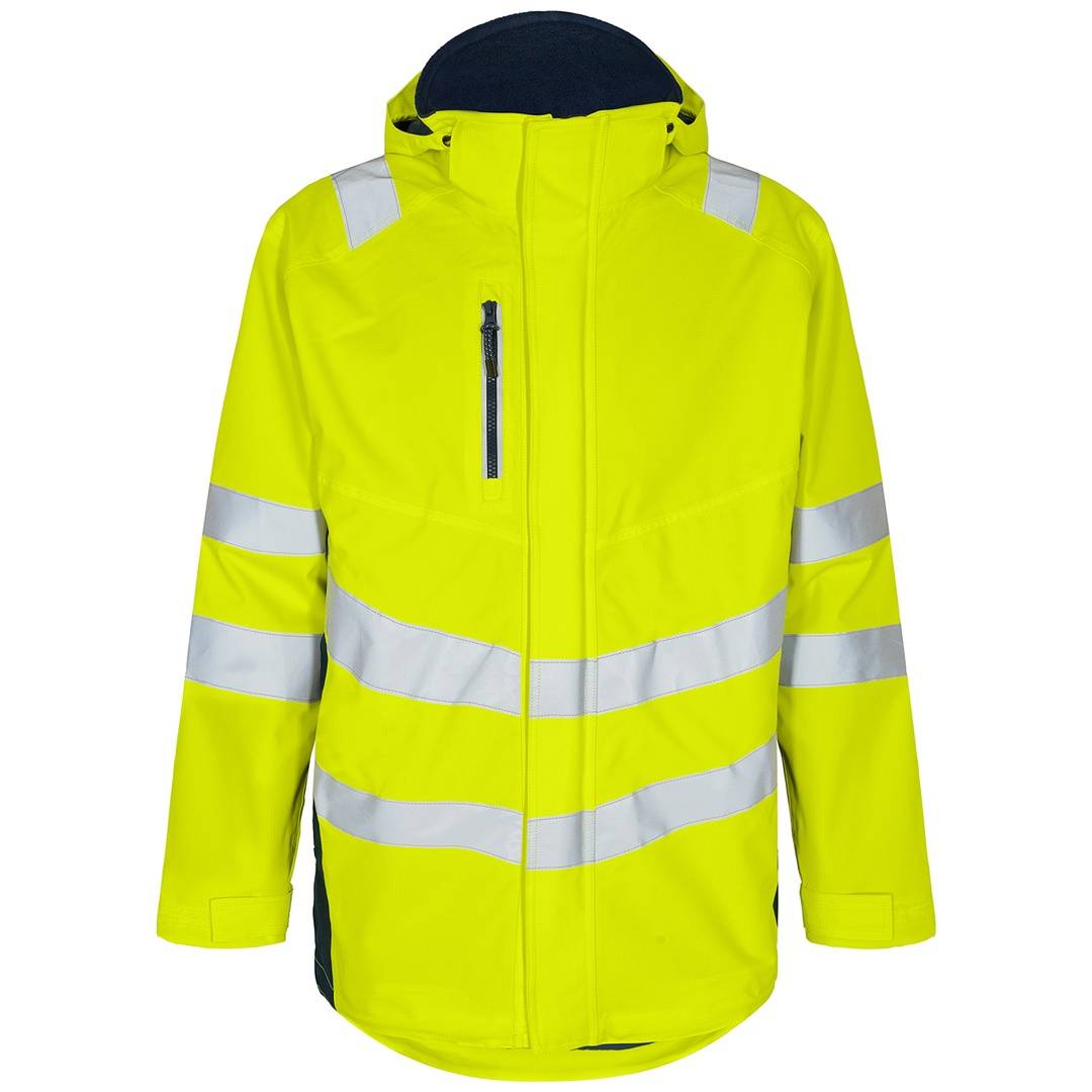ENGEL Warnschutz Shellparka Safety 1145-930 Gr. 6XL gelb/blue ink