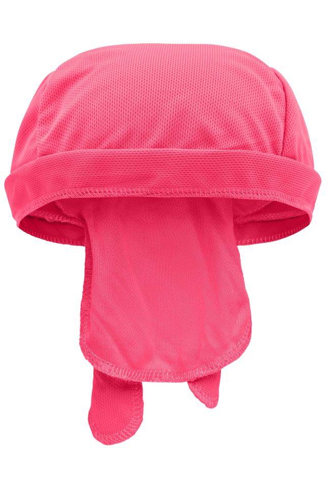 Functional Bandana Hat Atmungsaktives Kopftuch, im Nacken zu binden pink/neon, Gr. one size