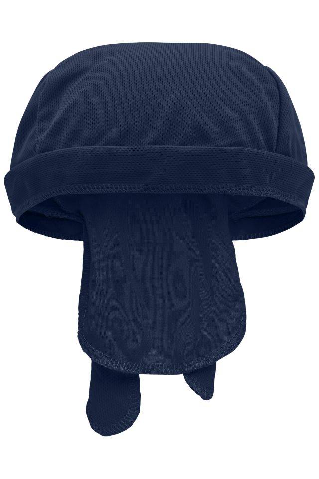 Functional Bandana Hat Atmungsaktives Kopftuch, im Nacken zu binden blau, Gr. one size