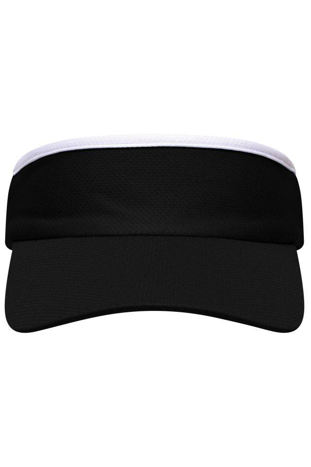 Sport Sunvisor Sunvisor aus weichem Meshmaterial schwarz, Gr. one size