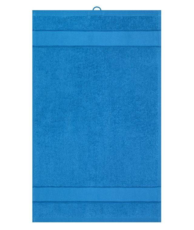 Guest Towel Gästehandtuch im modischen Design blau, Gr. one size