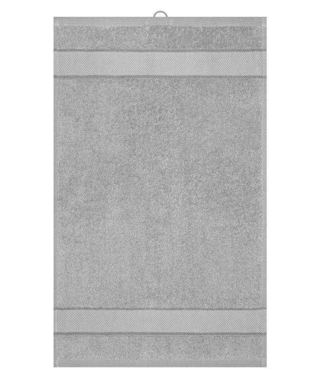 Guest Towel Gästehandtuch im modischen Design grau, Gr. one size