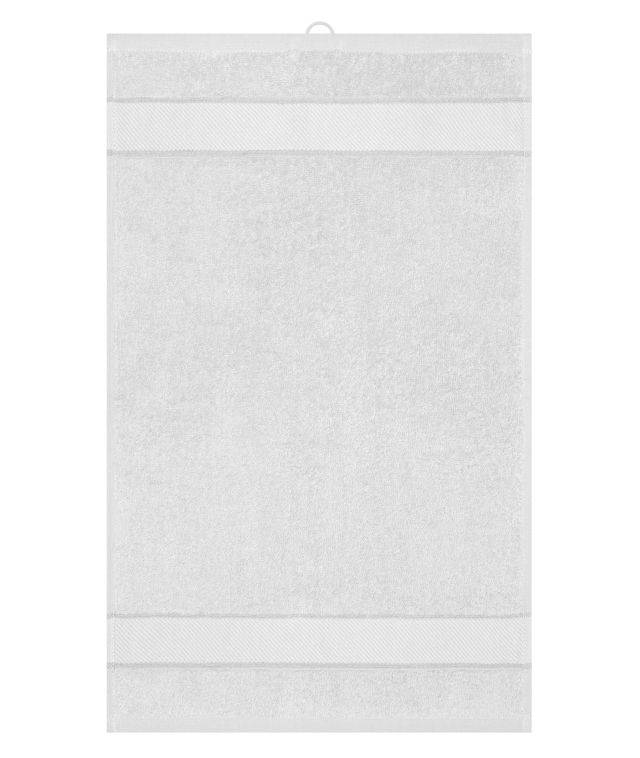 Guest Towel Gästehandtuch im modischen Design weiß, Gr. one size