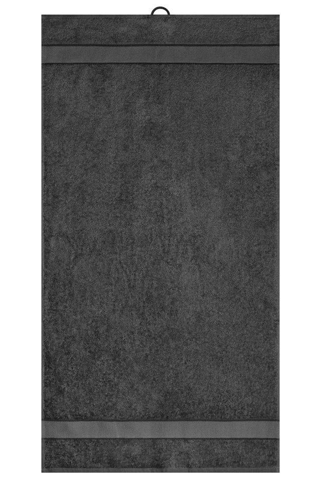 Hand Towel Handtuch im modischen Design grau, Gr. one size