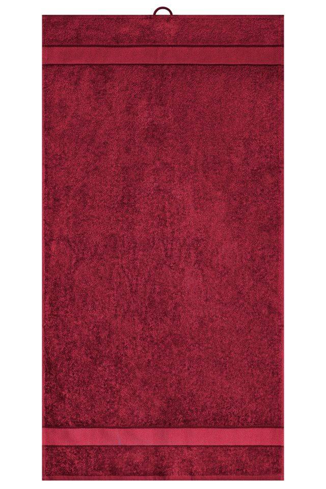 Hand Towel Handtuch im modischen Design rot, Gr. one size