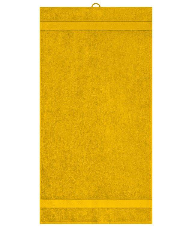 Hand Towel Handtuch im modischen Design gelb, Gr. one size