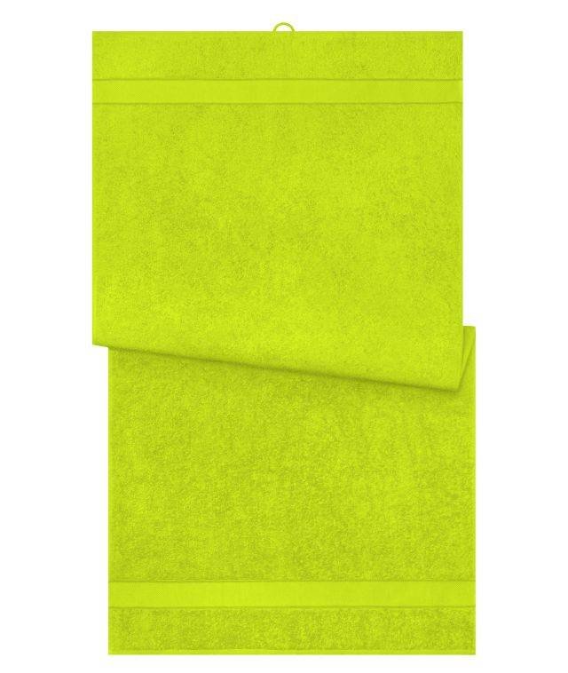 Bath Towel Badetuch im modischen Design gelb, Gr. one size