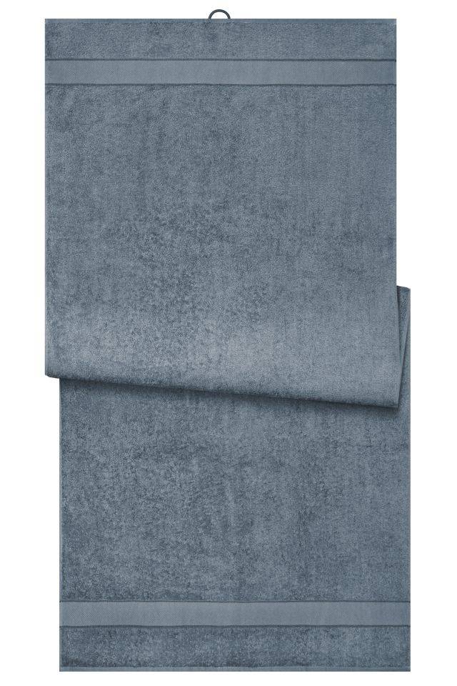 Sauna Sheet Saunatuch im modischen Desgin grau, Gr. one size