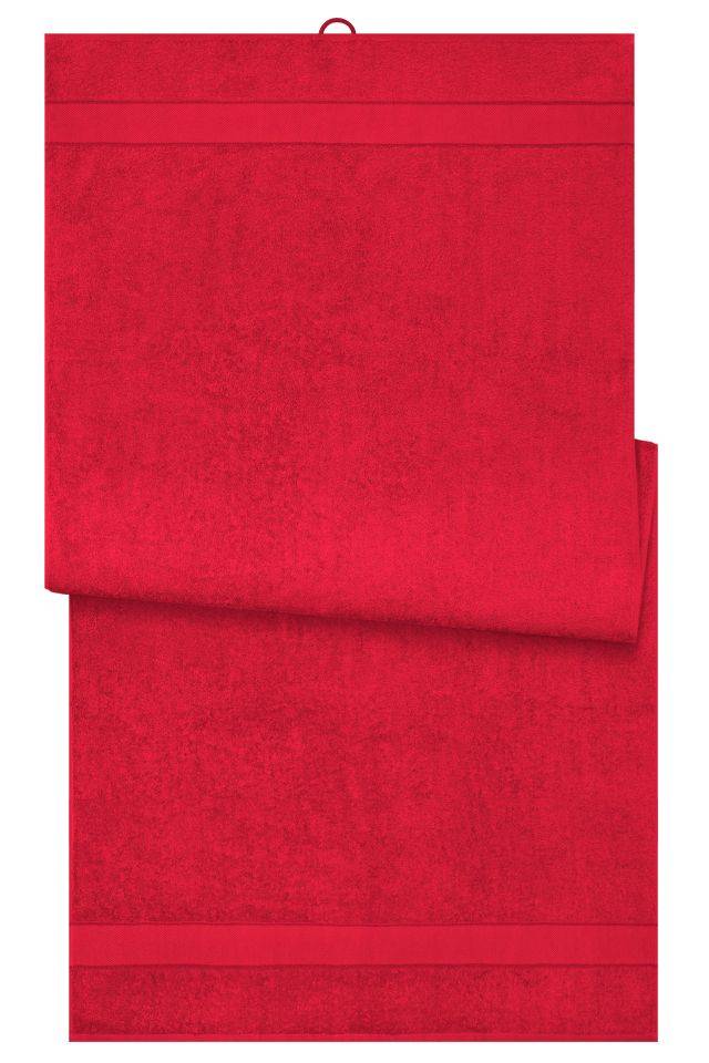 Bath Sheet Badetuch im modischen Design rot, Gr. one size