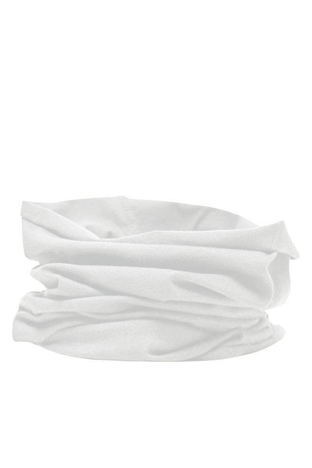 X-Tube Cotton Multifunktionales Schlauchtuch mit 12 Tragevarianten weiß, Gr. one size