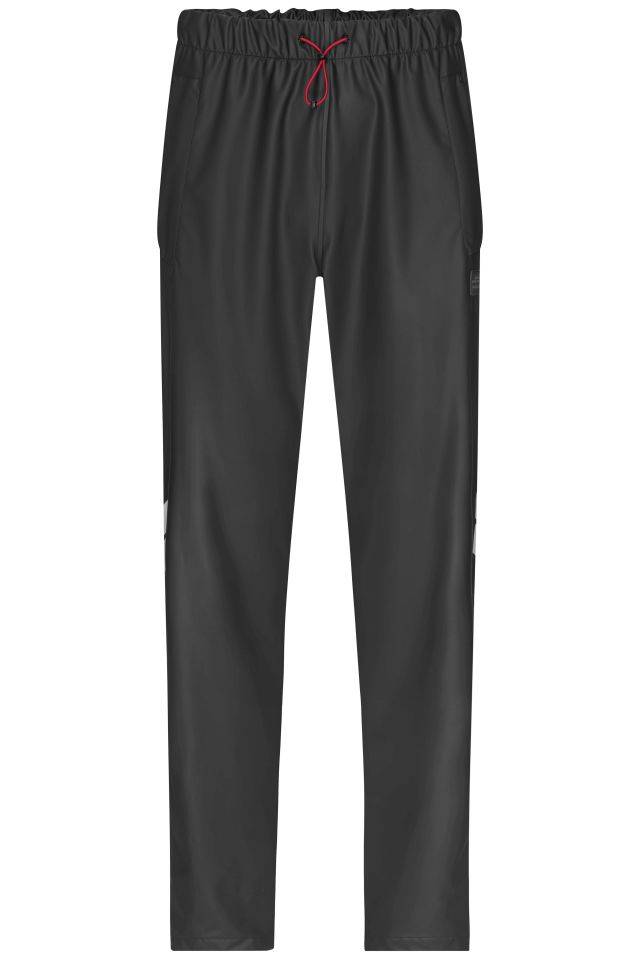Worker Rain-Pants Praktische Unisex- Regenhose zum Überziehen, vielseitig einsetzbar schwarz, Gr. 54