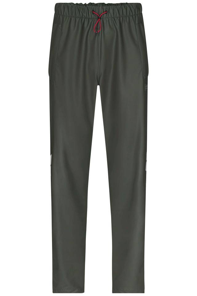 Worker Rain-Pants Praktische Unisex- Regenhose zum Überziehen, vielseitig einsetzbar braun/grün/oliv, Gr. 46