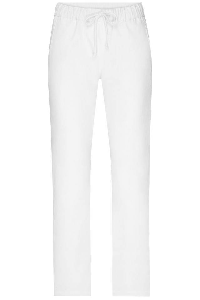 Ladies' Comfort-Pants Bequeme strapazierfähige Schlupfhose weiß, Gr. 52