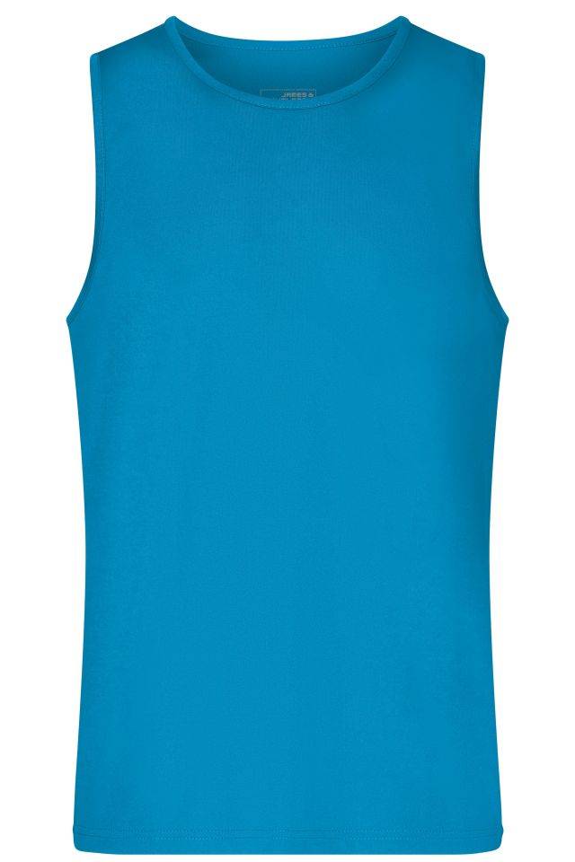 Men's Active Tanktop Funktions-Top für Freizeit und Sport blau, Gr. 3XL