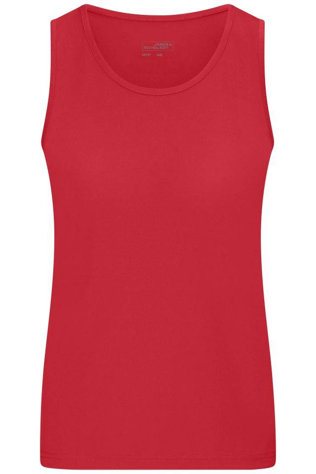 Ladies' Active Tanktop Funktions-Top für Freizeit und Sport rot, Gr. XL