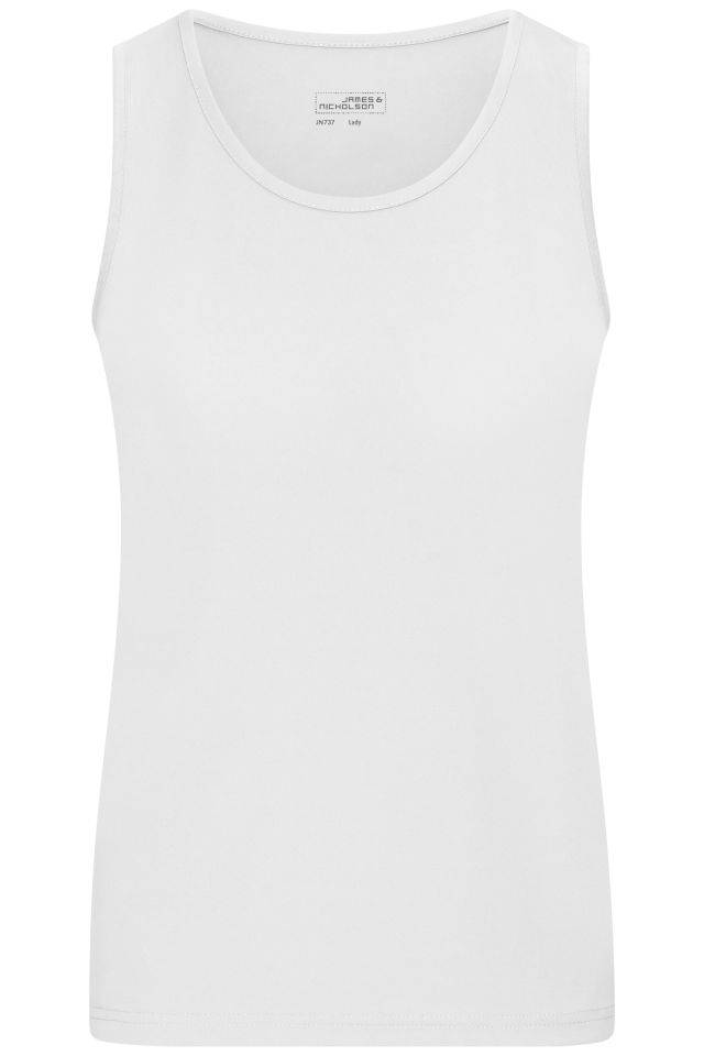 Ladies' Active Tanktop Funktions-Top für Freizeit und Sport weiß, Gr. M