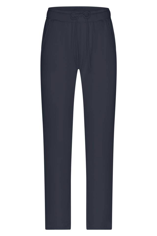 Ladies' Lounge Pants Modische Sweat-Hose aus BIO-Baumwolle blau, Gr. XS